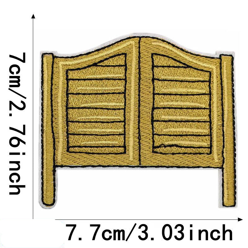 Wholesale Western Cowboy embroidery clothing patch